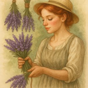 when to pick lavender