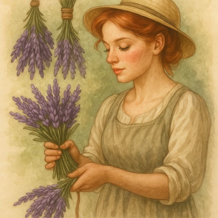 when to pick lavender