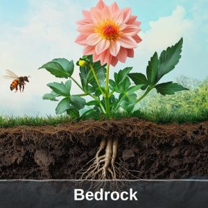 bedrock in gardening and farming