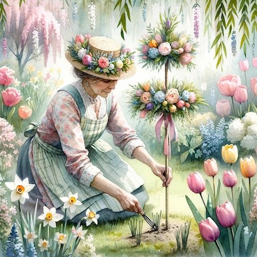 what to do in the garden in may
