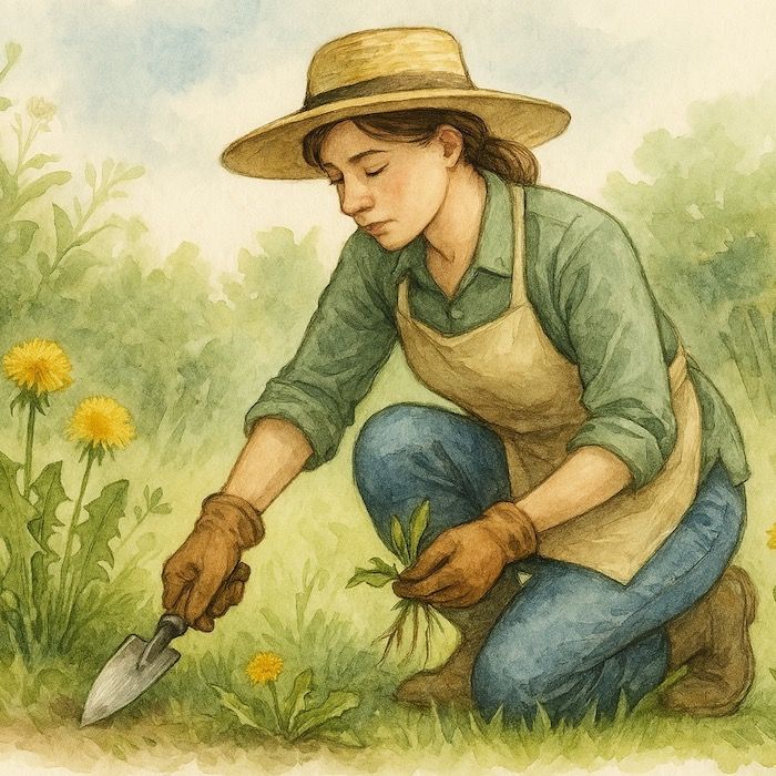 reduce weeds for spring