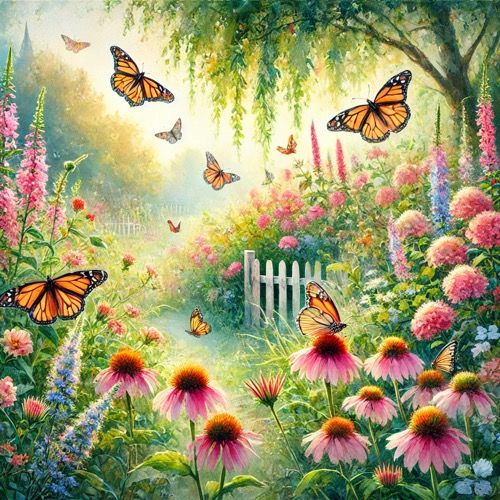 creating a butterfly garden