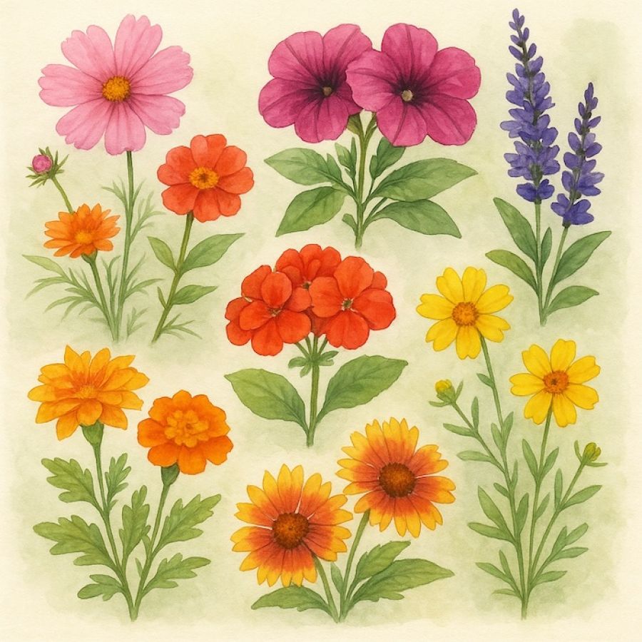 best bloomers for your flower garden