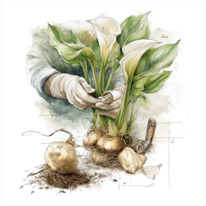 calla lily propagation