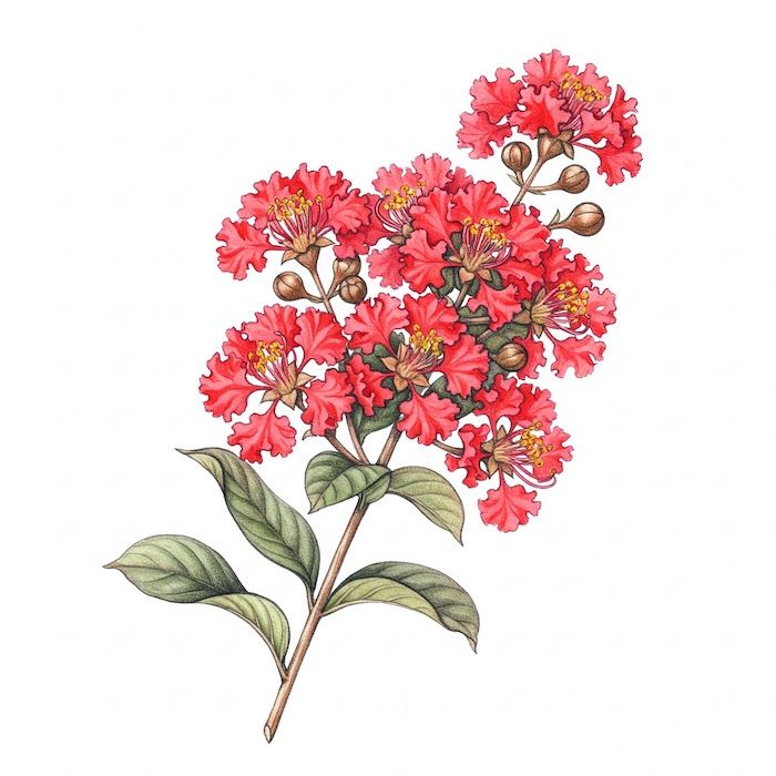 growing crepe myrtles