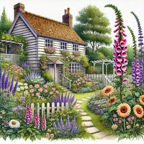 cottage garden flower list