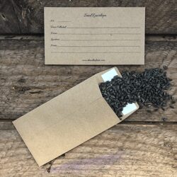 seed collection envelopes