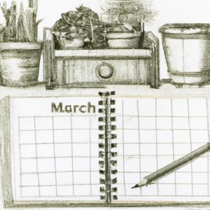 garden checklist for march