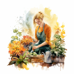 how to plant a new garden in fall