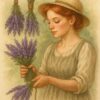 🌿 Harvesting Lavender – When and How to Cut, Dry, and Store Blooms (Part 4)
