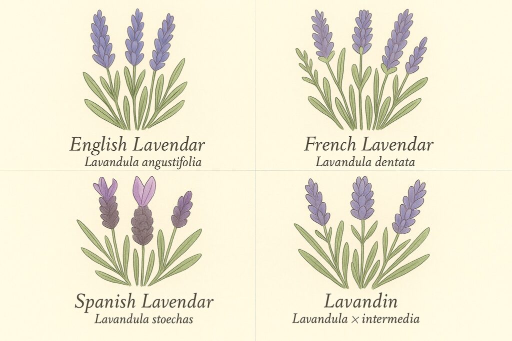 how to tell lavender types